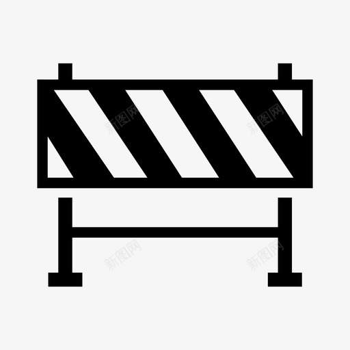 护栏施工护栏道路护栏图标svg_新图网 https://ixintu.com 交通护栏 其他 护栏 施工护栏 街道护栏 路标 道路护栏