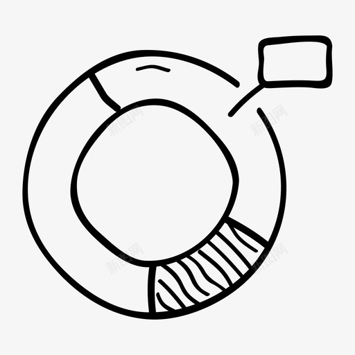 饼图经济图表图标svg_新图网 https://ixintu.com 商业涂鸦 图表 摘要 经济 统计 饼图