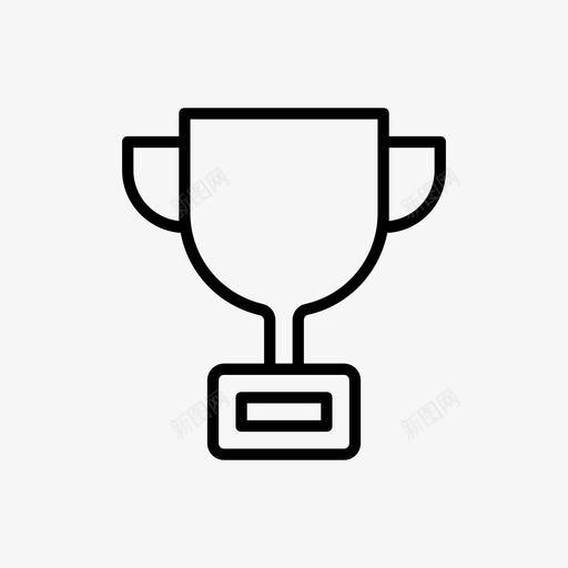 奖杯奖项商业图标svg_新图网 https://ixintu.com 商业图标 奖杯 奖项