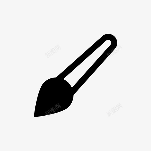 画笔艺术绘画图标svg_新图网 https://ixintu.com 照片编辑器用户界面 画家 画笔 绘画 艺术