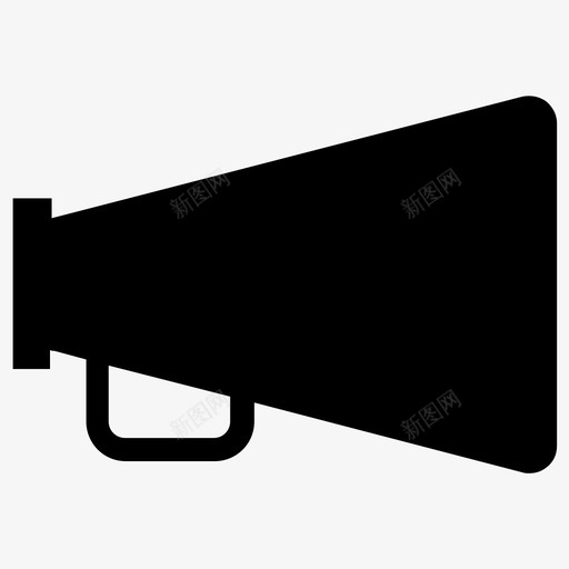 宣布营销扩音器图标svg_新图网 https://ixintu.com 促销 宣布 扩音器 营销