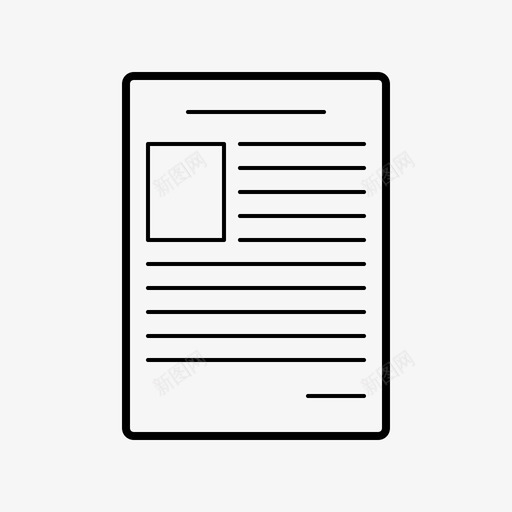文档文章页面图标svg_新图网 https://ixintu.com officeweb 文本 文档 文章 纸张 页面
