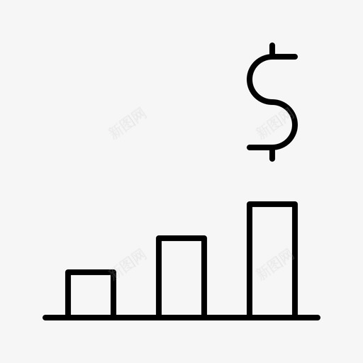 盈利能力图表销售图标svg_新图网 https://ixintu.com 图表 杂项 盈利能力 销售