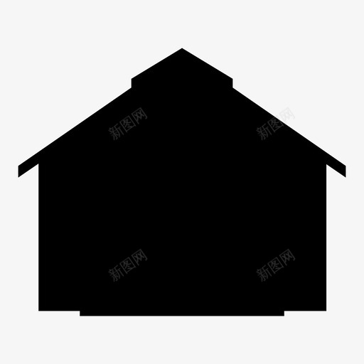 谷仓农场房子图标svg_新图网 https://ixintu.com 农场 房子 谷仓