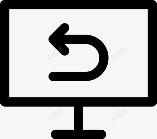 计算机撤消返回历史记录图标svg_新图网 https://ixintu.com internet 历史记录 屏幕 屏幕第3部分 计算机撤消 返回 重复