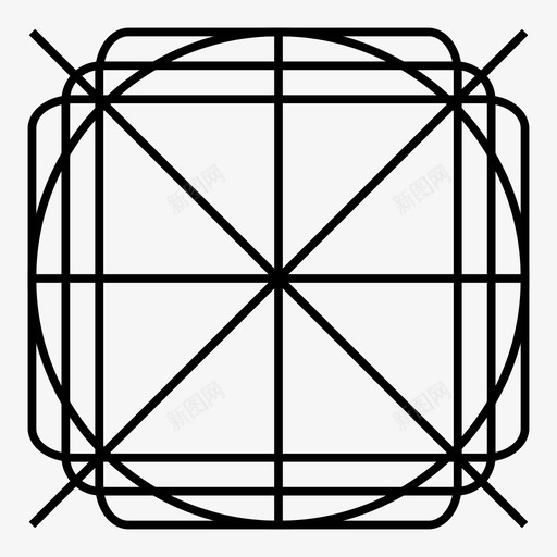 像素完美网格图案和网格图标svg_新图网 https://ixintu.com 像素完美 图案和网格 网格