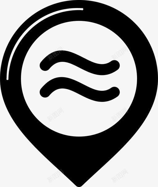 端口兴趣点地图图标svg_新图网 https://ixintu.com 兴趣点 兴趣点poi第1部分 地图 引脚 点 端口