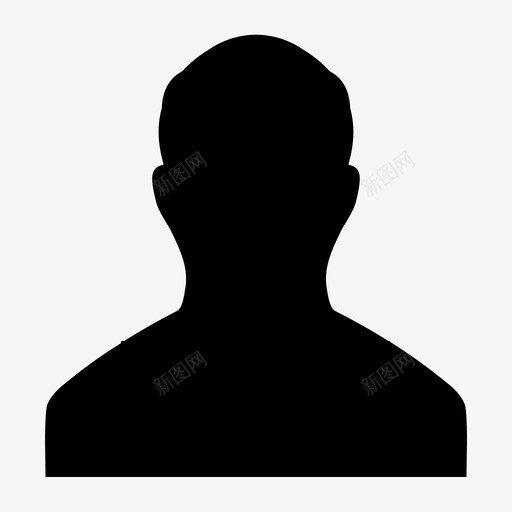 男个人资料用户图标svg_新图网 https://ixintu.com 个人资料 人 用户 男