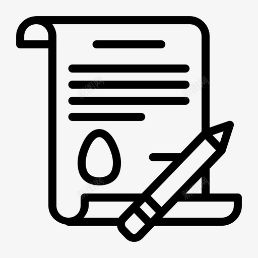 信函复活节彩蛋图标svg_新图网 https://ixintu.com 2017年复活节 信函 复活节 彩蛋 派对 请柬
