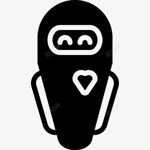 夏娃机器人电影未来图标svg_新图网 https://ixintu.com 夏娃机器人 未来 机器人固体集合 电影 电视