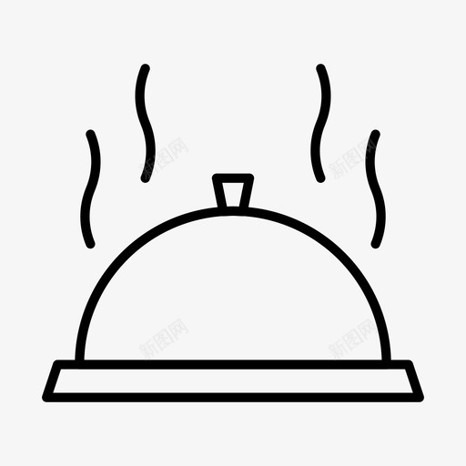 菜肴咖啡厅餐具图标svg_新图网 https://ixintu.com 厨房用具2 咖啡厅 简单 菜肴 食物 餐具 餐厅 餐食
