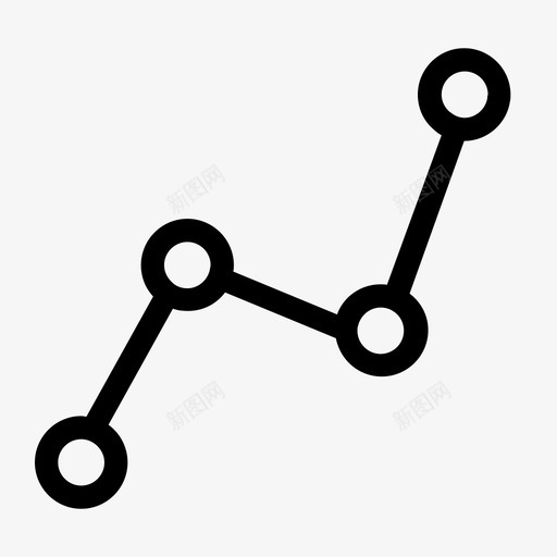 图表分析递增图图标svg_新图网 https://ixintu.com 分析 图表 线图 趋势 递增图