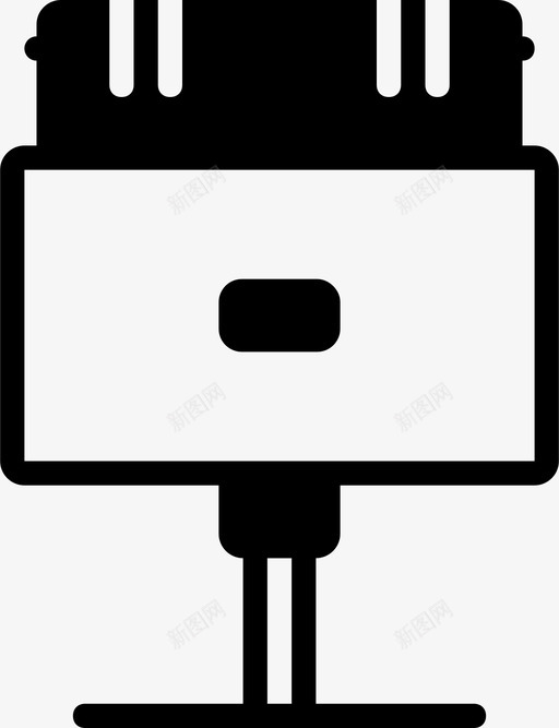 电话插头电缆连接器图标svg_新图网 https://ixintu.com iphone smashicons连接器电缆实心 电缆 电话插头 连接器