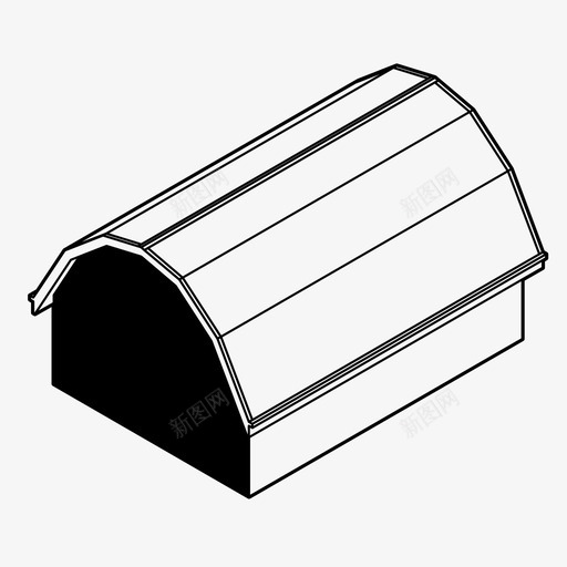 荷兰藤条建筑盖图标svg_新图网 https://ixintu.com 屋顶 屋顶类型 建筑 房子 盖 荷兰藤条 藤制品