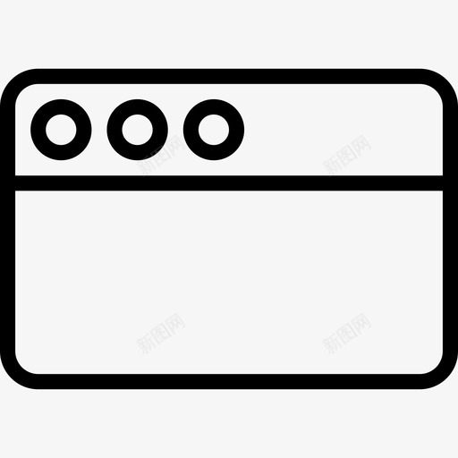 窗口页面屏幕图标svg_新图网 https://ixintu.com essentials大纲集合 web 屏幕 查看器 窗口 页面