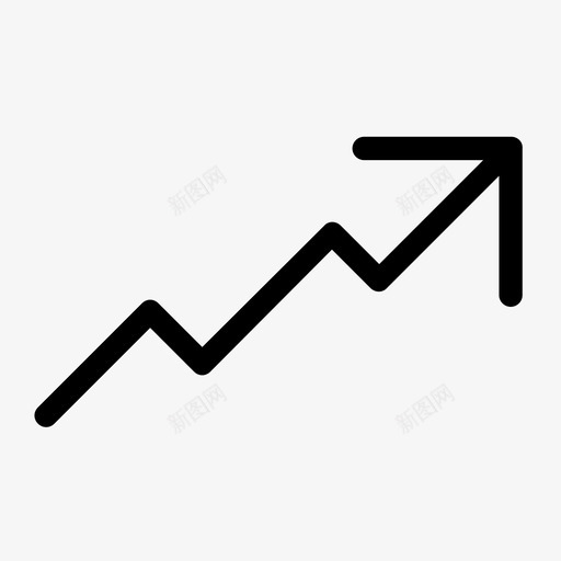 图表数据报告增长图图标svg_新图网 https://ixintu.com 图表 增长图 展示 数据报告 趋势 销售增长