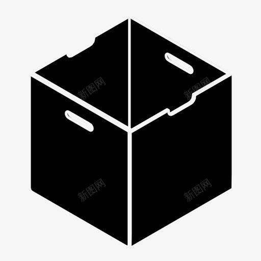 玩具盒档案文件图标svg_新图网 https://ixintu.com 储存 文件 档案 玩具盒 订单