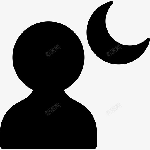 照相机夜间肖像模式界面照相机图标svg_新图网 https://ixintu.com 照相机图标 照相机夜间肖像模式 界面