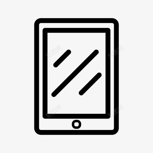 平板电脑设备小工具图标svg_新图网 https://ixintu.com 小工具 平板电脑 设备 设备图标