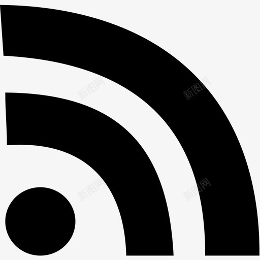 通讯rss图标svg_新图网 https://ixintu.com rss 通讯