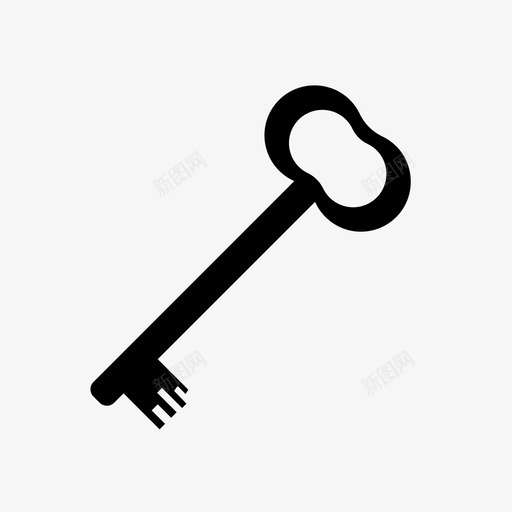 钥匙入口保护图标svg_新图网 https://ixintu.com 保护 入口 安全 钥匙