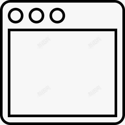 窗口浏览器internet图标svg_新图网 https://ixintu.com internet 浏览器 窗口 网页 设备