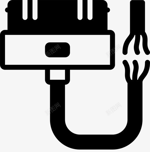 断开的电缆连接器iphone图标svg_新图网 https://ixintu.com iphone smashicons连接器电缆牢固 断开的电缆 连接器