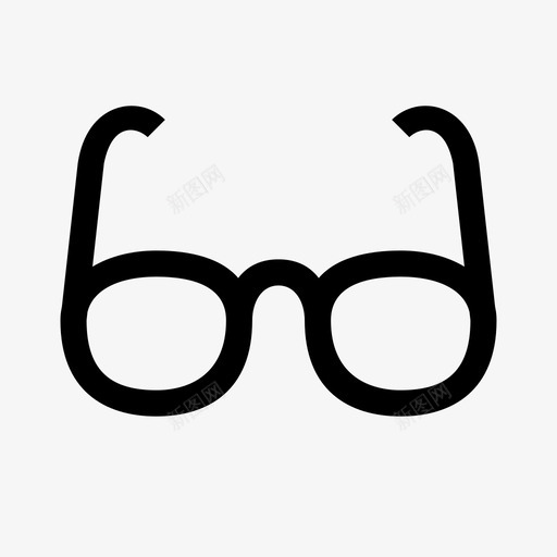 眼镜视力象形文字第一卷图标svg_新图网 https://ixintu.com 眼镜 视力 象形文字第一卷