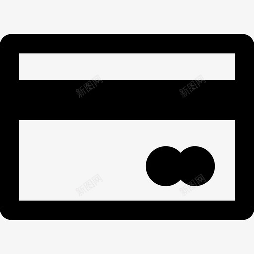 带有万事达卡标志的信用卡商业商店图标svg_新图网 https://ixintu.com 商业 商店 带有万事达卡标志的信用卡