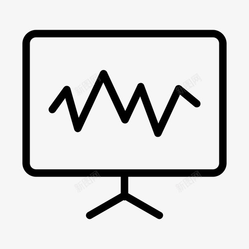 教学黑板图标svg_新图网 https://ixintu.com 教学 黑板