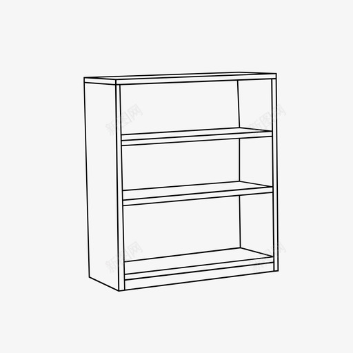 架子家具图标svg_新图网 https://ixintu.com 家具 架子
