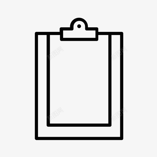 剪贴板老板经理图标svg_新图网 https://ixintu.com 剪贴板 文具 用品 经理 老板