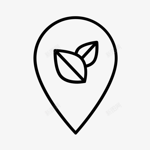 可持续性绿色能源循环利用图标svg_新图网 https://ixintu.com 可再生能源 可持续性 循环利用 绿色能源