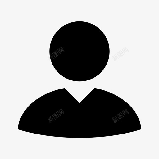 个人资料个人用户图标svg_新图网 https://ixintu.com 个人 个人资料 用户 用户照片