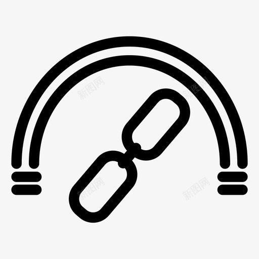 磁性链接链torrent图标svg_新图网 https://ixintu.com torrent torrent软件图标 磁性链接 链