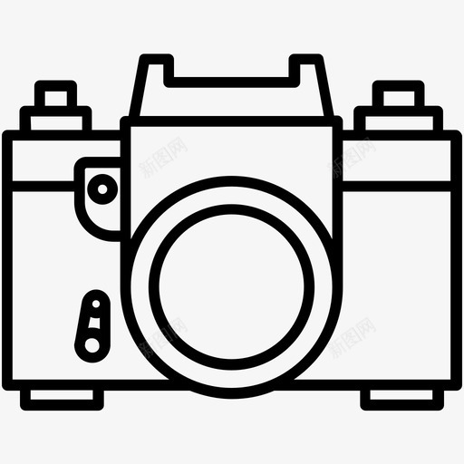 照相机胶卷镜头图标svg_新图网 https://ixintu.com 复古 照片 照相机 照相照相机 胶卷 镜头