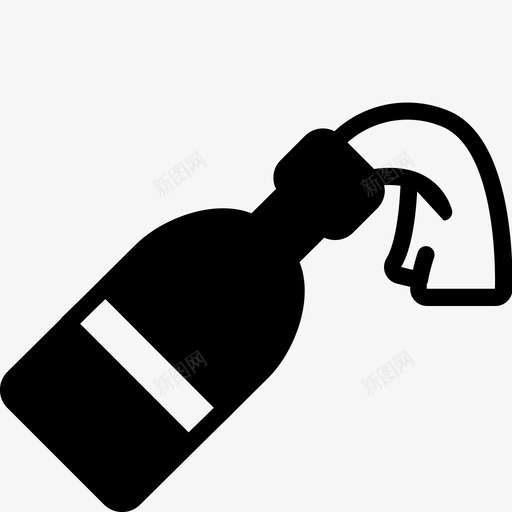 莫拉托夫鸡尾酒炸弹防御图标svg_新图网 https://ixintu.com 武器 武器固体集合 炸弹 炸药 莫拉托夫鸡尾酒 防御