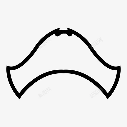 帽子海盗图标svg_新图网 https://ixintu.com 帽子 海盗