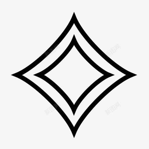 星星高光反光图标svg_新图网 https://ixintu.com 反光 发光 星星 闪亮 高光