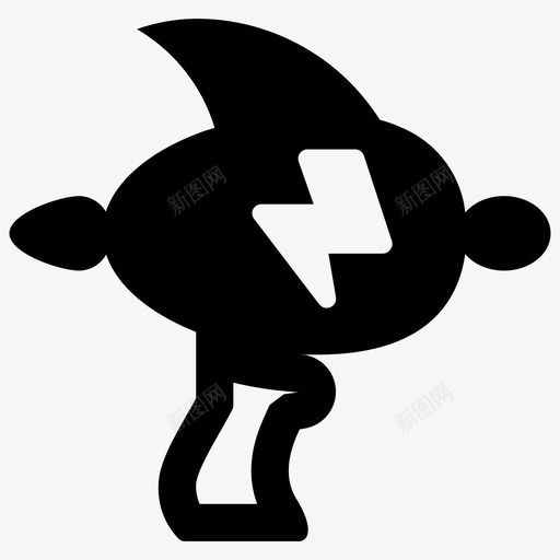 射线枪防御武器图标svg_新图网 https://ixintu.com 射线枪 武器 武器固体收集 武器装备 防御