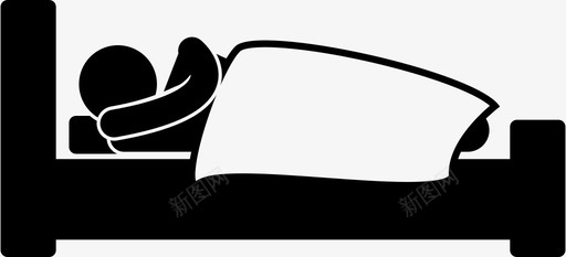 睡觉做梦图标svg_新图网 https://ixintu.com 做梦 睡觉