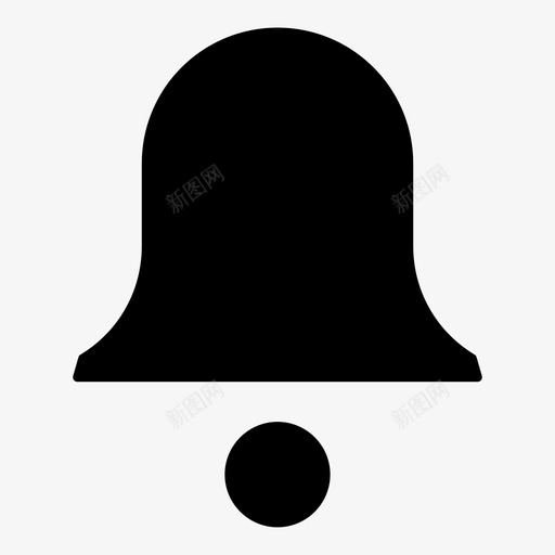 铃声警铃警报图标svg_新图网 https://ixintu.com 警报 警铃 通知 铃声