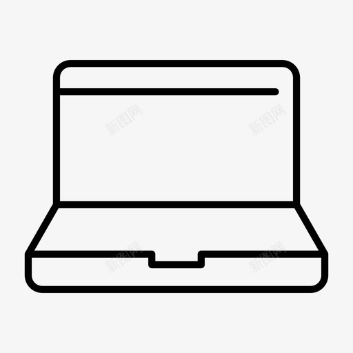 笔记本电脑电脑显示器图标svg_新图网 https://ixintu.com 屏幕 显示器 电脑 笔记本电脑 设备间隙精细