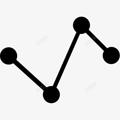 图形图表点图标svg_新图网 https://ixintu.com 图形 图表 柱状图 点 直线