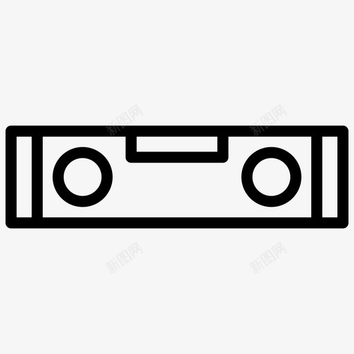 水平仪工具图标svg_新图网 https://ixintu.com 工具 水平仪