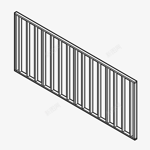墙体结构建筑木工图标svg_新图网 https://ixintu.com 墙体组成 墙体结构 建筑 建筑构件 木工