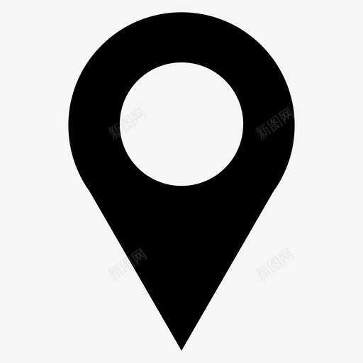 地图标识位置位置标记svg_新图网 https://ixintu.com 位置 位置标记 位置标识 图标 地图标识