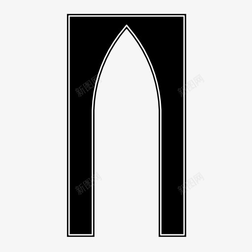 伊斯兰拱门阿拉伯式建筑装饰图标svg_新图网 https://ixintu.com 伊斯兰拱门 装饰 阿拉伯式建筑