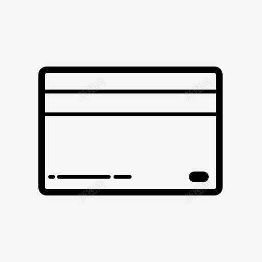 信用卡购买网上购物图标svg_新图网 https://ixintu.com 信用卡 支付 网上购物 购买