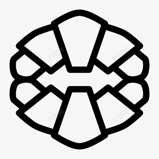 羊角面包面包房早餐图标svg_新图网 https://ixintu.com 早餐 法式 甜点 羊角面包 面包房